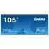IIyama LH10551UWS-B1AG visualizzatore di messaggi Pannello piatto per segnaletica digitale 2,66 m (104.7