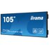 IIyama LH10551UWS-B1AG visualizzatore di messaggi Pannello piatto per segnaletica digitale 2,66 m (104.7