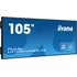IIyama LH10551UWS-B1AG visualizzatore di messaggi Pannello piatto per segnaletica digitale 2,66 m (104.7