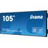 IIyama LH10551UWS-B1AG visualizzatore di messaggi Pannello piatto per segnaletica digitale 2,66 m (104.7