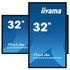 IIyama LH3254HS-B1AG visualizzatore di messaggi Pannello piatto per segnaletica digitale 31.5