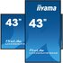 IIyama LH4360UHS-B2AG visualizzatore di messaggi Pannello A digitale 108 cm (42.5