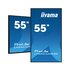 IIyama LH5541UHS-B2 visualizzatore di messaggi 139,7 cm (55") LCD 500 cd/m² 4K Ultra HD Processore integrato Android 8.0 18/7