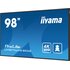 IIyama LH9875UHS-B2AG visualizzatore di messaggi Pannello piatto per segnaletica digitale 2,48 m (97.5