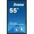 IIyama TF5539AS-B1AG visualizzatore di messaggi Pannello piatto per segnaletica digitale 138,7 cm (54.6") LED 500 cd/m² 4K Ultra HD Nero Touch screen Processore integrato Android 24/7