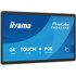 IIyama TW2424AS-B3P visualizzatore di messaggi Pannello piatto interattivo 60,5 cm (23.8") Wi-Fi 450 cd/m² Full HD Nero Touch screen Processore integrato Android 24/7