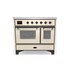 Ilve Majestic 100 Cucina freestanding Elettrico Gas Bianco A+