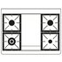 Ilve Majestic 90 Gas Acciaio inossidabile A+