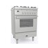 Ilve P06WE3/SS cucina Cucina freestanding Elettrico Gas Stainless steel A+
