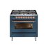 Ilve P096DNE3/MBP cucina Cucina freestanding Elettrico Gas Blu A+