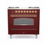 Ilve P09INE3/BUG cucina Elettrico Combi Rosso A+
