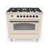 Ilve P09PNE3/AWB cucina Cucina freestanding Elettrico Gas Bianco A+