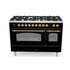 Ilve P127NE3/BKG cucina Cucina freestanding Elettrico Combi Nero A+