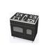 Ilve PD09PNE3/MGB cucina Cucina freestanding Elettrico Gas Grafite A+