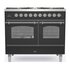 Ilve PD106NE3/MGC cucina Cucina freestanding Elettrico Gas Grafite A+