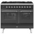 Ilve PD106NE3/MGG cucina Cucina freestanding A+ Elettrico Gas Grafite