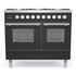 Ilve PD106WE3/MG cucina Cucina freestanding A+ Elettrico Gas Grafite