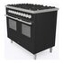 Ilve PD106WE3/MG cucina Cucina freestanding A+ Elettrico Gas Grafite