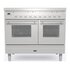 Ilve PDI106WE3/SS cucina Cucina freestanding A+ Elettrico Gas Grafite