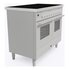 Ilve PDI106WE3/SS cucina Cucina freestanding A+ Elettrico Gas Grafite