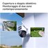Imou AOV Dual KIT Telecamera da esterno, motorizzata, 4G e Wi-Fi a batteria