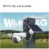 Imou AOV PT 4G 5MP - Telecamera da esterno 4G e Wifi Motorizzata con pannello solare. Tecnologia AOV per registrazione 24/7 . Incluse Sim Dati 4G ed SD da 32Gb