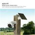 Imou AOV PT 4G 5MP - Telecamera da esterno 4G e Wifi Motorizzata con pannello solare. Tecnologia AOV per registrazione 24/7 . Incluse Sim Dati 4G ed SD da 32Gb