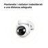 Imou Cell PT Kit - Telecamera da Esterno a batteria con risoluzione 2K (3MP), Rilevamento Movimento/Umano, Visione Notturna a Colori, Audio Bidirezionale, IP66