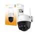 Imou Cruiser 2C 2K (3MP) - Telecamera Wi-Fi Esterno Motorizzata 360° - Visione Notturna a Colori, IP66, Tracciamento Intelligente, Rilevamento Umano con Faretto e Sirena, Audio Bidirezionale