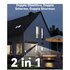 Imou Crusier DUAL 6MP (3MP+3MP) Telecamera Wi-Fi Esterno Doppio Obiettivo, 360°PTZ Videocamera Sorveglianza Esterno con Visione Notturna a Colori, Rilevamento Umano/Veicoli, IP66, Tracciamento Intelligente, 2,4ghz