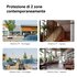 Imou Crusier DUAL 6MP (3MP+3MP) Telecamera Wi-Fi Esterno Doppio Obiettivo, 360°PTZ Videocamera Sorveglianza Esterno con Visione Notturna a Colori, Rilevamento Umano/Veicoli, IP66, Tracciamento Intelligente, 2,4ghz