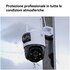 Imou Crusier DUAL 6MP (3MP+3MP) Telecamera Wi-Fi Esterno Doppio Obiettivo, 360°PTZ Videocamera Sorveglianza Esterno con Visione Notturna a Colori, Rilevamento Umano/Veicoli, IP66, Tracciamento Intelligente, 2,4ghz