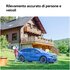Imou Crusier DUAL 6MP (3MP+3MP) Telecamera Wi-Fi Esterno Doppio Obiettivo, 360°PTZ Videocamera Sorveglianza Esterno con Visione Notturna a Colori, Rilevamento Umano/Veicoli, IP66, Tracciamento Intelligente, 2,4ghz