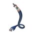 In - Akustik Inakustik 00480301 cavo di rete 1 m Cat6 SF/UTP (S-FTP) Blu