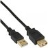 InLine 4043718125128 cavo USB 5 m USB 2.0 USB A Nero