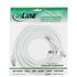 InLine 76803W cavo di rete Bianco 3 m Cat6a S/FTP (S-STP)