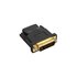 InLine Adattatore HDMI-DVI, Typ A F a DVI-D 24+1 M, dorato, 4K2K Compatibile