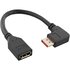 InLine Cavo adattatore DisplayPort 1.4 ST/BU, 8K4K, ad angolo retto