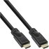InLine Cavo HDMI 2.0, High Speed, Ethernet, 4K2K, 4K3D, 5m, Premium, dorato