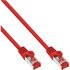 InLine Cavo patch Lan, S/FTP (PiMf), Cat.6, 250 MHz, PVC, CU, rosso, 3m