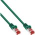 InLine Cavo patch Lan, S/FTP (PiMf), Cat.6, 250 MHz, PVC, CU, verde, 0,5m