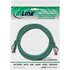 InLine Cavo patch Lan, S/FTP (PiMf), Cat.6, 250 MHz, PVC, CU, verde, 0,5m