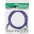 InLine Cavo patch Lan, S/FTP (PiMf), Cat.6, 250 MHz, PVC, CU, viola, 0,5m