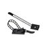 InLine Ferma cavi adesivi regolabili 64mm, con foro di fissaggio, nero, 10pz