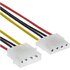 InLine Prolunga di alimentazione interna, spina/presa a 4pin da 5,25”, 1m