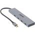 InLine USB 3.2 Gen.2 Hub (10Gb/s), 4 porte USB-C, OTG, custodia in allumi