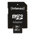 Intenso 3424490 64 GB MicroSD UHS-I Classe 10