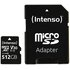 Intenso 3433493 memoria flash 512 GB MicroSDXC UHS-I Classe 10