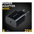 Intenso 7802010 adattatore e invertitore Interno 20 W Nero
