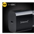 Intenso 7802010 adattatore e invertitore Interno 20 W Nero
